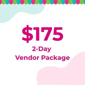 Canton Back To School Craft and Vendor Market 2-Day Vendor Package $175